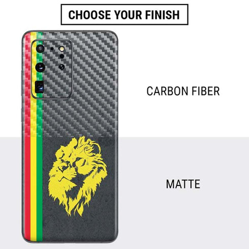 Vertical Banner - Lion of Judah Galaxy S20 Ultra 5G Skin