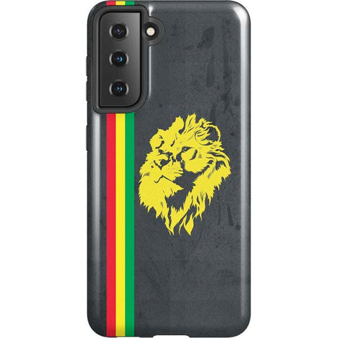 Vertical Banner - Lion of Judah Galaxy S21 5G Pro Case