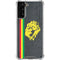 Vertical Banner - Lion of Judah Galaxy S21 Plus 5G Clear Case