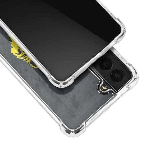 Vertical Banner - Lion of Judah Galaxy S21 Plus 5G Clear Case
