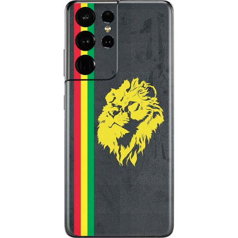 Vertical Banner - Lion of Judah Galaxy S21 Ultra 5G Skin