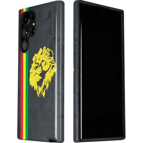 Vertical Banner - Lion of Judah Galaxy S22 Ultra Pro Case