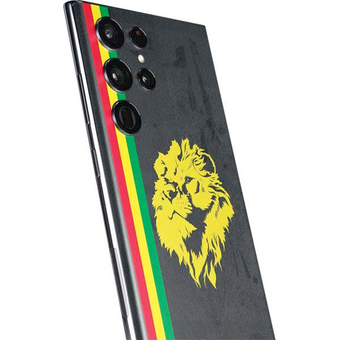 Vertical Banner - Lion of Judah Galaxy S22 Ultra Skin
