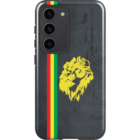 Vertical Banner - Lion of Judah Galaxy S23 Pro Case