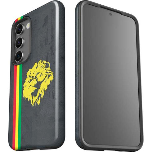 Vertical Banner - Lion of Judah Galaxy S23 Pro Case