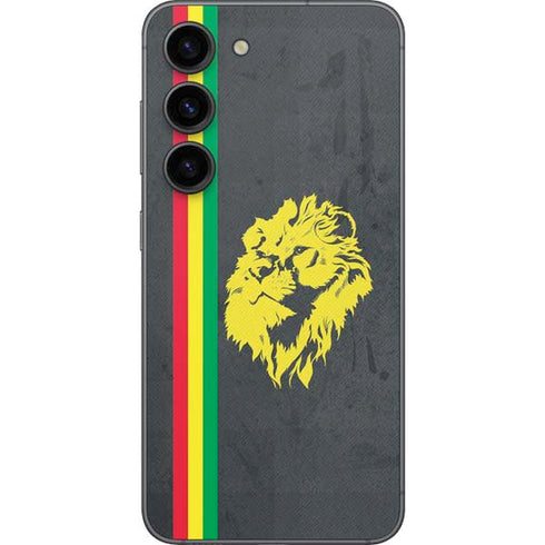 Vertical Banner - Lion of Judah Galaxy S23 Skin