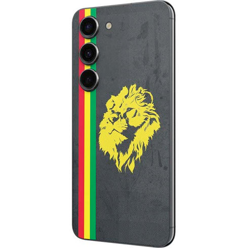 Vertical Banner - Lion of Judah Galaxy S23 Skin