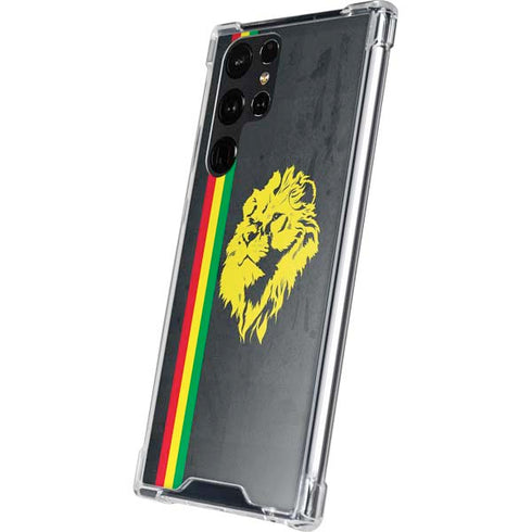 Vertical Banner - Lion of Judah Galaxy S24 Ultra Clear Case