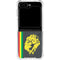 Vertical Banner - Lion of Judah Galaxy Z Flip5 5G Clear Case