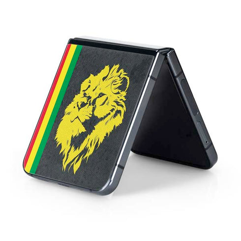 Vertical Banner - Lion of Judah Galaxy Z Flip5 5G Skin