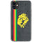 Vertical Banner - Lion of Judah iPhone 11 Clear Case