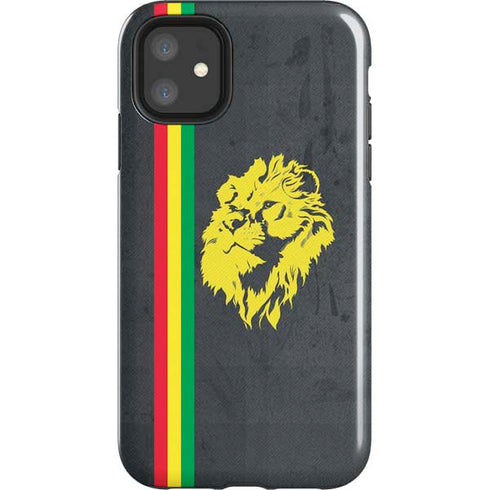 Vertical Banner - Lion of Judah iPhone 11 Impact Case