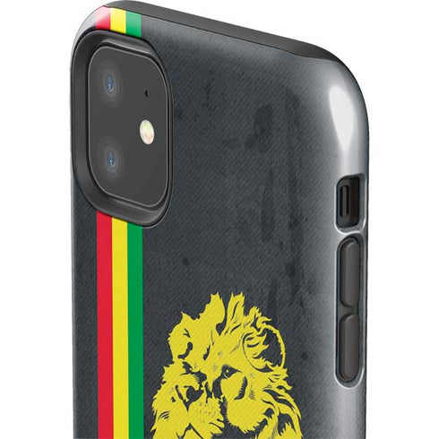 Vertical Banner - Lion of Judah iPhone 11 Impact Case