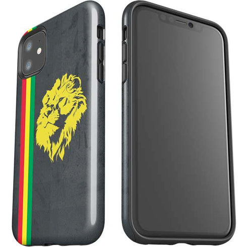 Vertical Banner - Lion of Judah iPhone 11 Impact Case