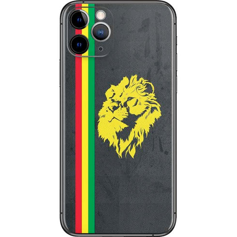Vertical Banner - Lion of Judah iPhone 11 Pro Skin
