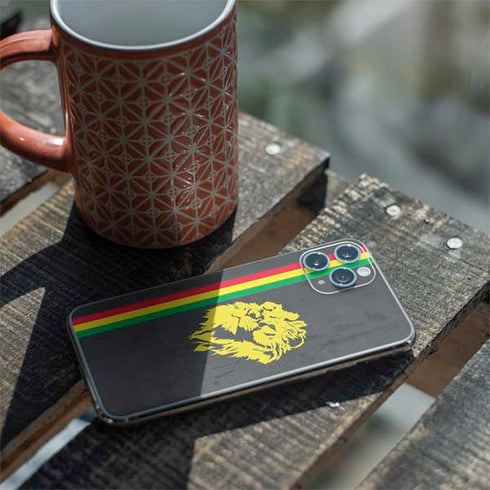 Vertical Banner - Lion of Judah iPhone 11 Pro Skin