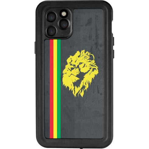 Vertical Banner - Lion of Judah iPhone 11 Pro Waterproof Case