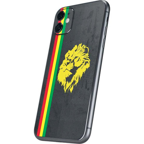 Vertical Banner - Lion of Judah iPhone 11 Skin
