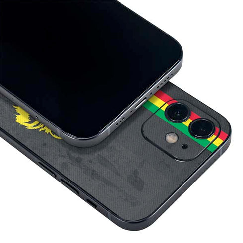 Vertical Banner - Lion of Judah iPhone 12 Mini Skin