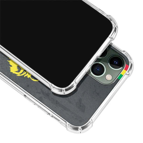 Vertical Banner - Lion of Judah iPhone 12 Pro Max Clear Case