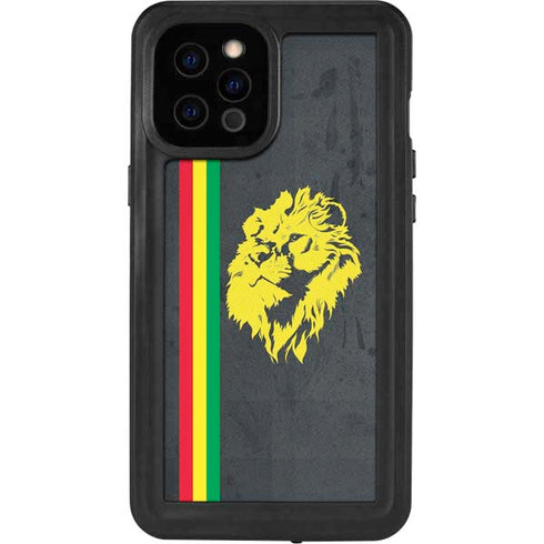 Vertical Banner - Lion of Judah iPhone 12 Pro Max Waterproof Case