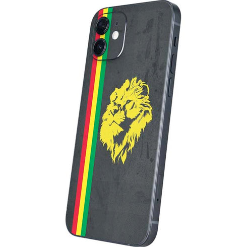 Vertical Banner - Lion of Judah iPhone 12 Skin