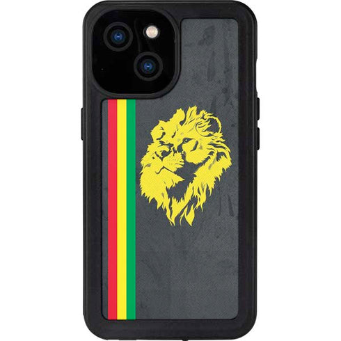 Vertical Banner - Lion of Judah iPhone 13 Mini Waterproof Case