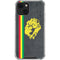 Vertical Banner - Lion of Judah iPhone 14 Plus Clear Case