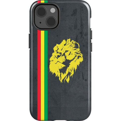 Vertical Banner - Lion of Judah iPhone 15 Impact Case