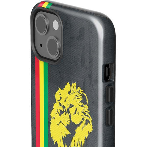 Vertical Banner - Lion of Judah iPhone 15 Impact Case