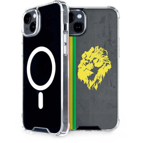 Vertical Banner - Lion of Judah iPhone 15 Plus MagSafe Case