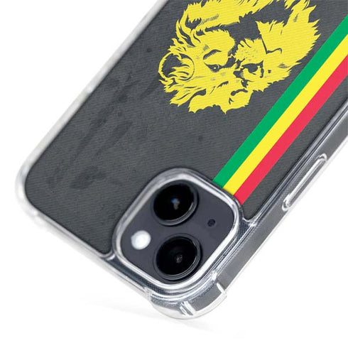 Vertical Banner - Lion of Judah iPhone 15 Plus MagSafe Case
