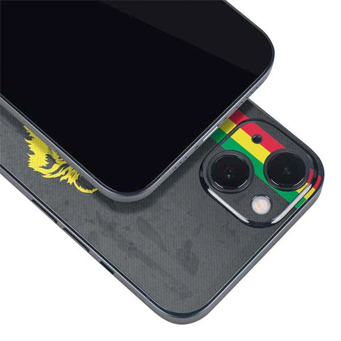Vertical Banner - Lion of Judah iPhone 14 Plus Skin