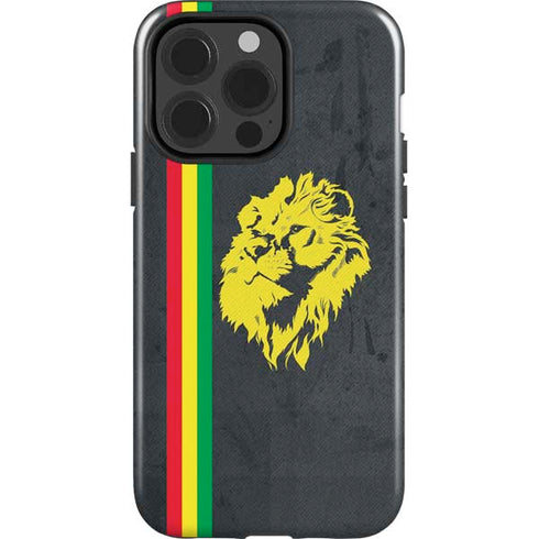 Vertical Banner - Lion of Judah iPhone 14 Pro Impact Case