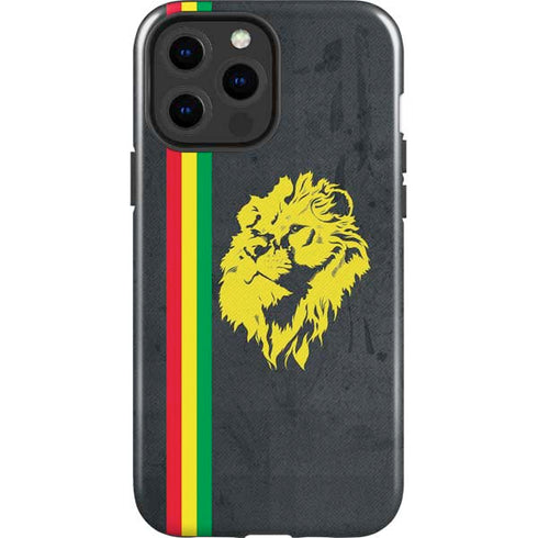 Vertical Banner - Lion of Judah iPhone 14 Pro Max Impact Case
