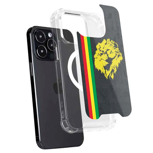 Vertical Banner - Lion of Judah iPhone 14 Pro Max MagSafe Case