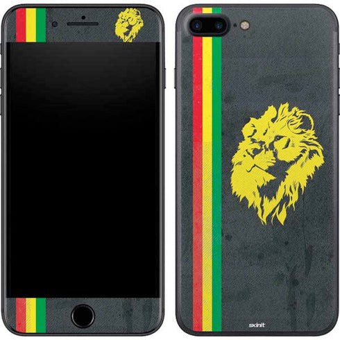 Vertical Banner - Lion of Judah iPhone 8 Plus Skin