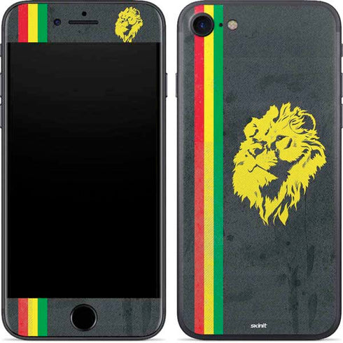 Vertical Banner - Lion of Judah iPhone 8 Skin