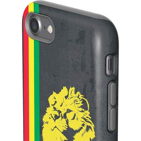 Vertical Banner - Lion of Judah iPhone SE (2nd & 3rd Gen) Pro Case