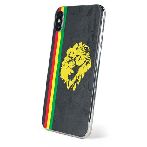 Vertical Banner - Lion of Judah iPhone X Skin