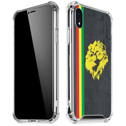 Vertical Banner - Lion of Judah iPhone XR Clear Case