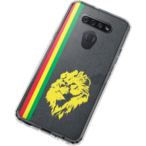 Vertical Banner - Lion of Judah LG K51/Q51 Clear Case