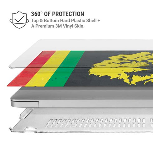 Vertical Banner - Lion of Judah MacBook Air 13in M1 (2021) Case plus Skin