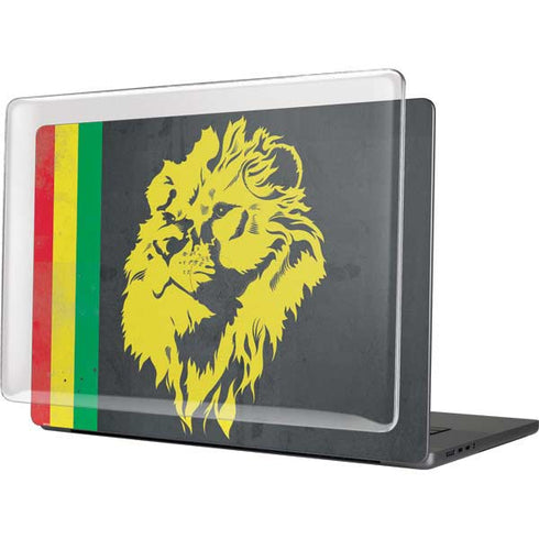 Vertical Banner - Lion of Judah MacBook Pro 16in (2021-25) Case plus Skin