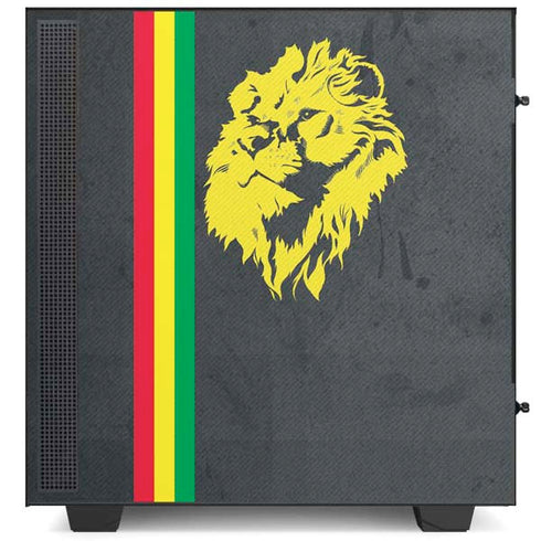 Vertical Banner - Lion of Judah NZXT H510 Compact ATX Mid-Tower Case Skin