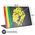 Vertical Banner - Lion of Judah Universal Laptop 13in (10.6 x 7.6in) Skin