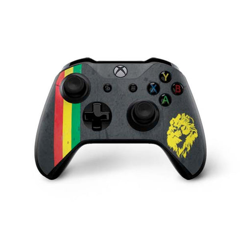Vertical Banner - Lion of Judah Xbox One X Controller Skin