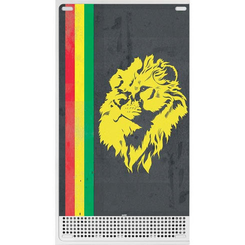 Vertical Banner - Lion of Judah Xbox Series S Console Skin