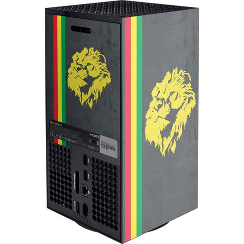 Vertical Banner - Lion of Judah Xbox Series X Console Skin
