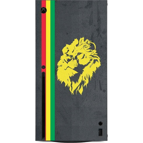 Vertical Banner - Lion of Judah Xbox Series X Console Skin
